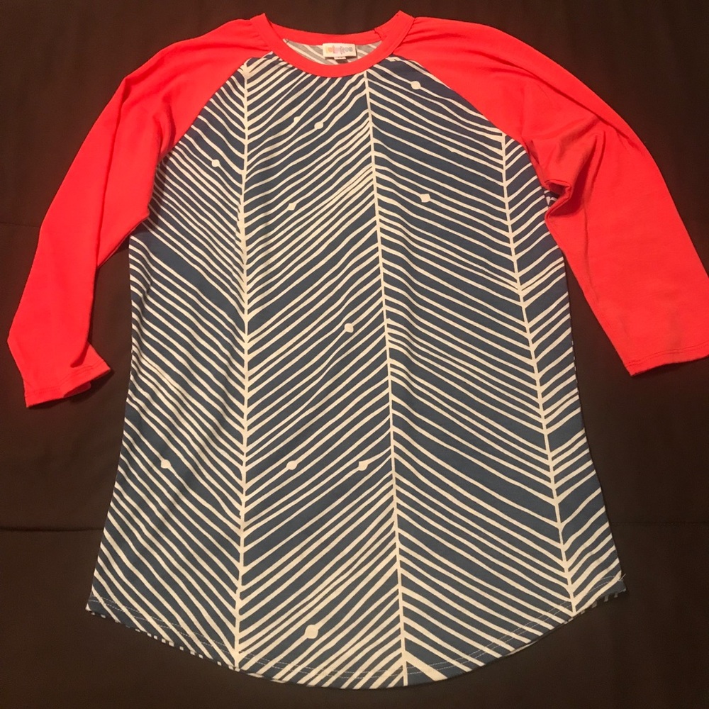 LuLaRoe Randy Baseball Tee